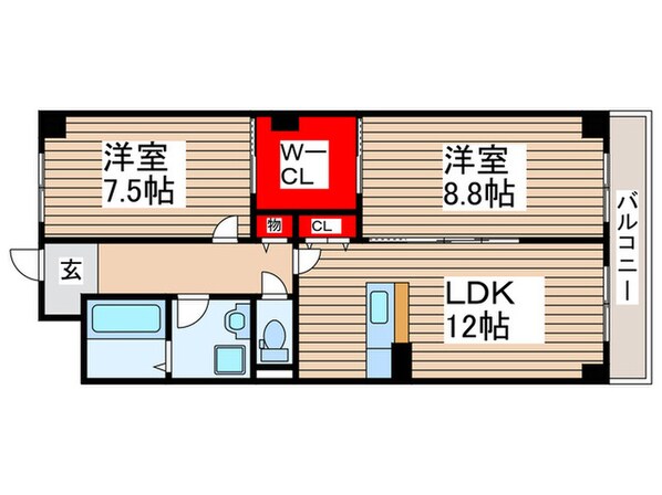 Daiyama Bldの物件間取画像